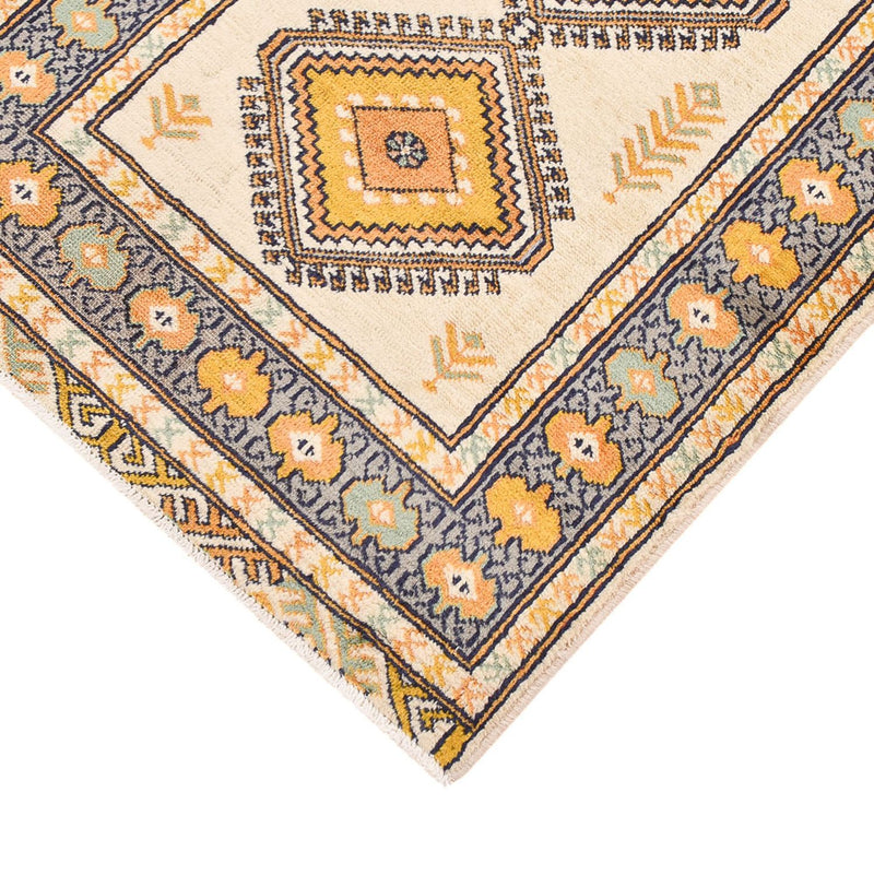 Biegacz Dywan turkmeński - 215 x 65 cm - jasnozielony