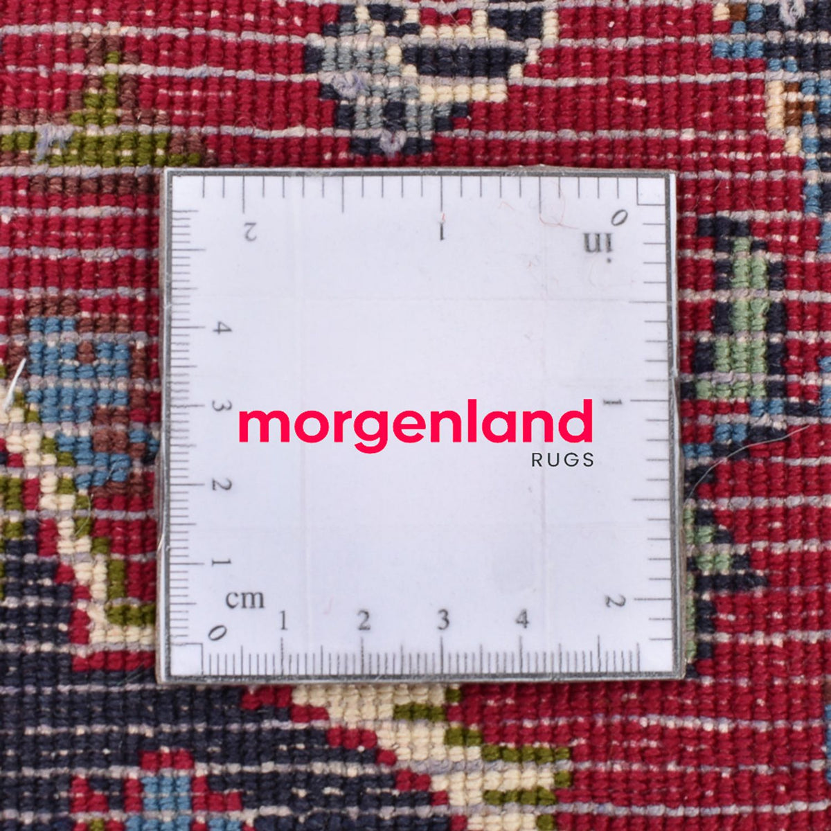 Biegacz Dywan perski - Keshan - 188 x 103 cm - czerwony