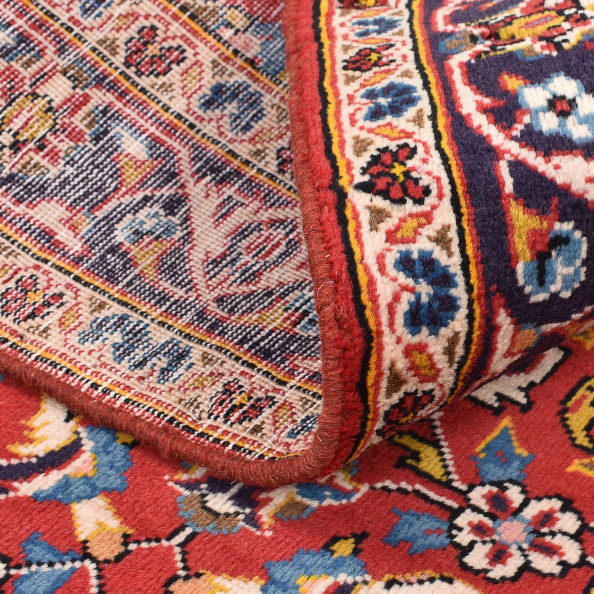 Dywan perski - Keshan - 149 x 98 cm - czerwony