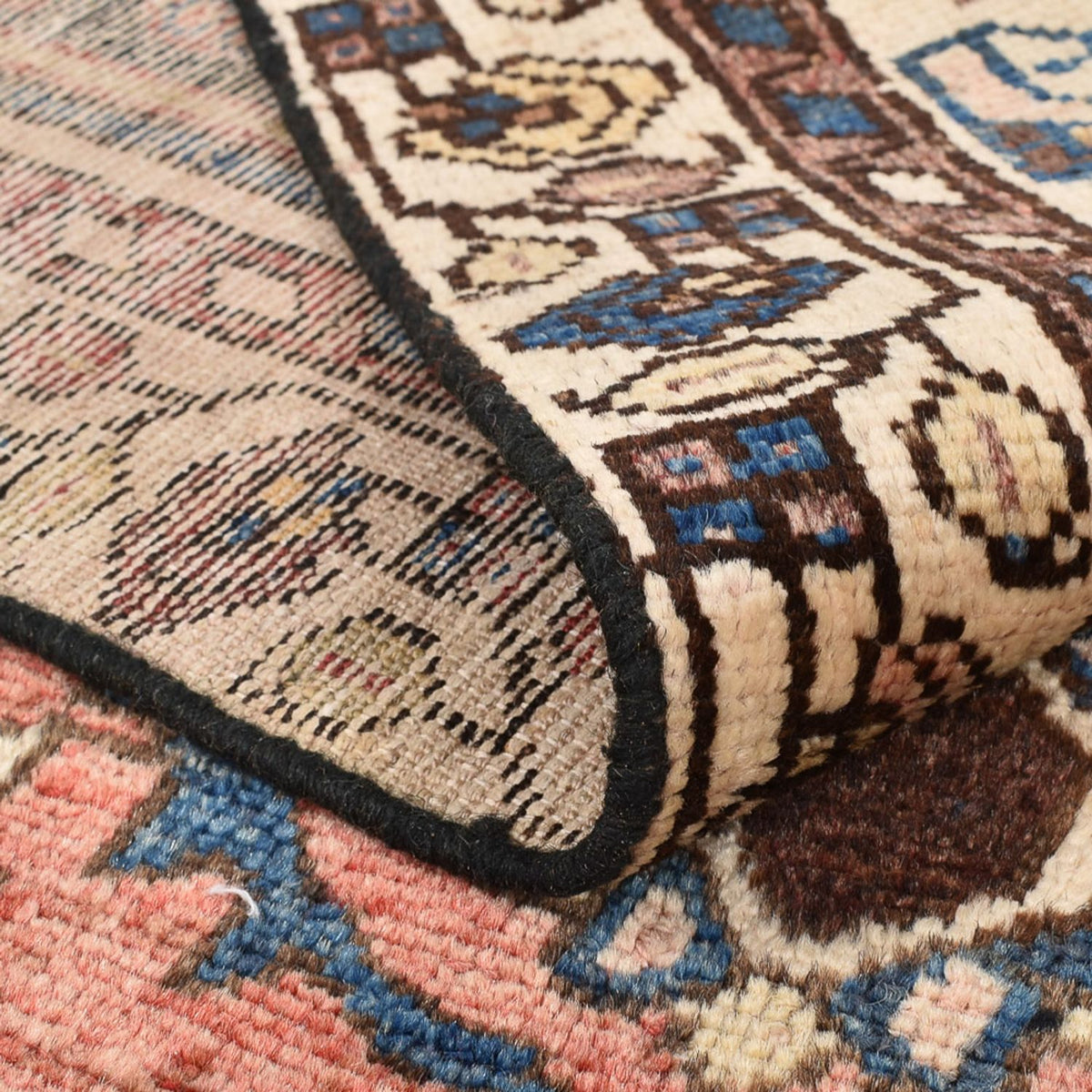 Perski dywan - Nomadyczny - 207 x 127 cm - jasna czerwień