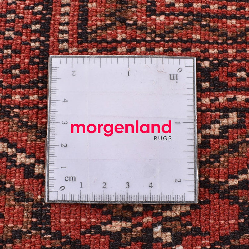 Dywan turkmeński - 289 x 191 cm - czerwony