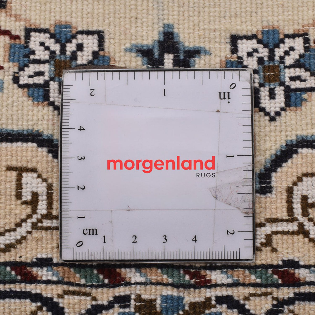 Biegacz Dywan perski - Nain - Królewski - 220 x 91 cm - kremowy