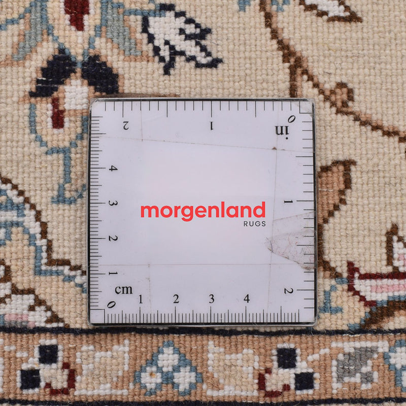 Biegacz Dywan perski - Nain - Królewski - 241 x 92 cm - kremowy