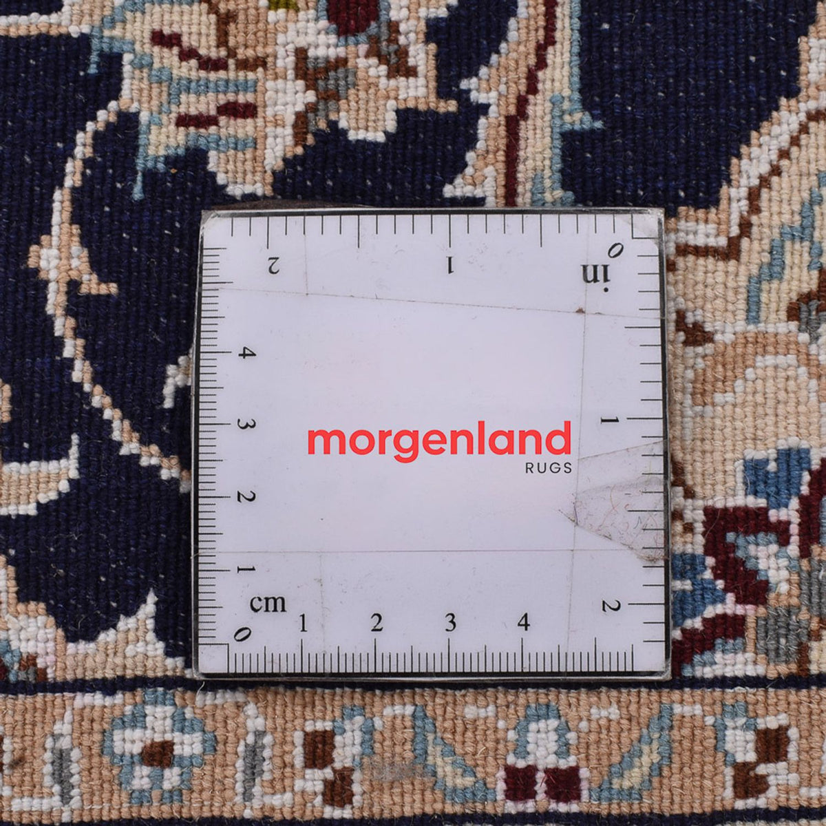 Biegacz Dywan perski - Nain - Królewski - 315 x 69 cm - ciemnoniebieski