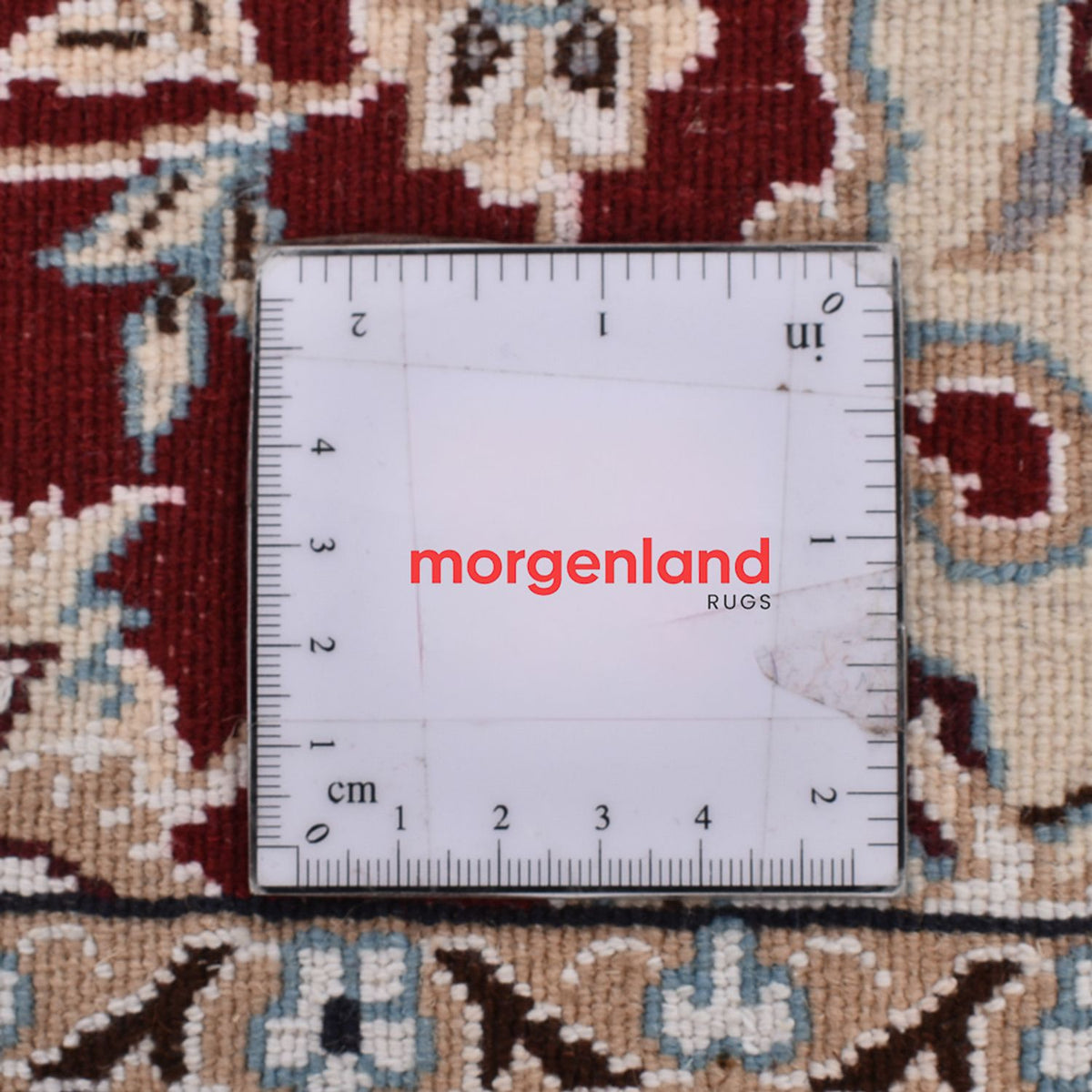 Biegacz Dywan perski - Nain - Królewski - 275 x 93 cm - czerwony