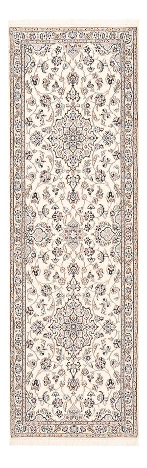 Biegacz Dywan perski - Nain - Królewski - 229 x 70 cm - kremowy