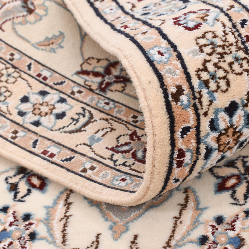 Biegacz Dywan perski - Nain - Królewski - 229 x 70 cm - kremowy