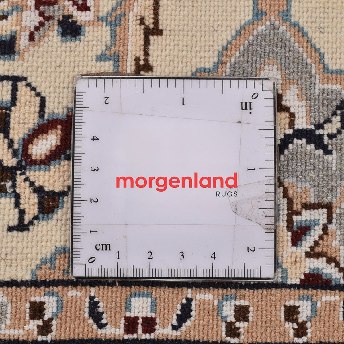 Biegacz Dywan perski - Nain - Królewski - 229 x 70 cm - kremowy