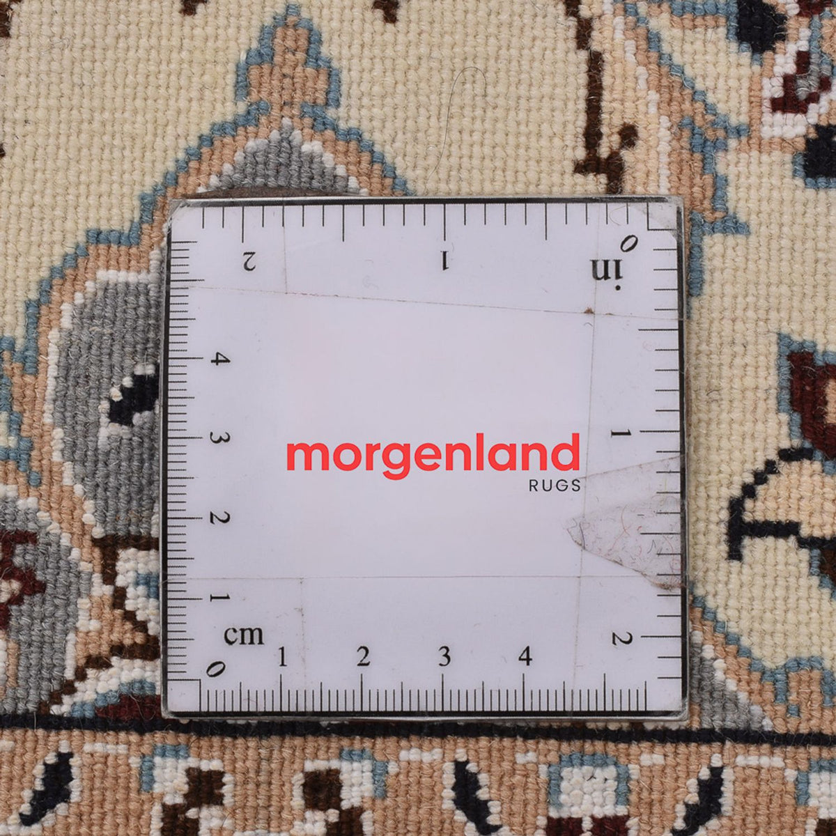 Biegacz Dywan perski - Nain - Królewski - 215 x 71 cm - kremowy