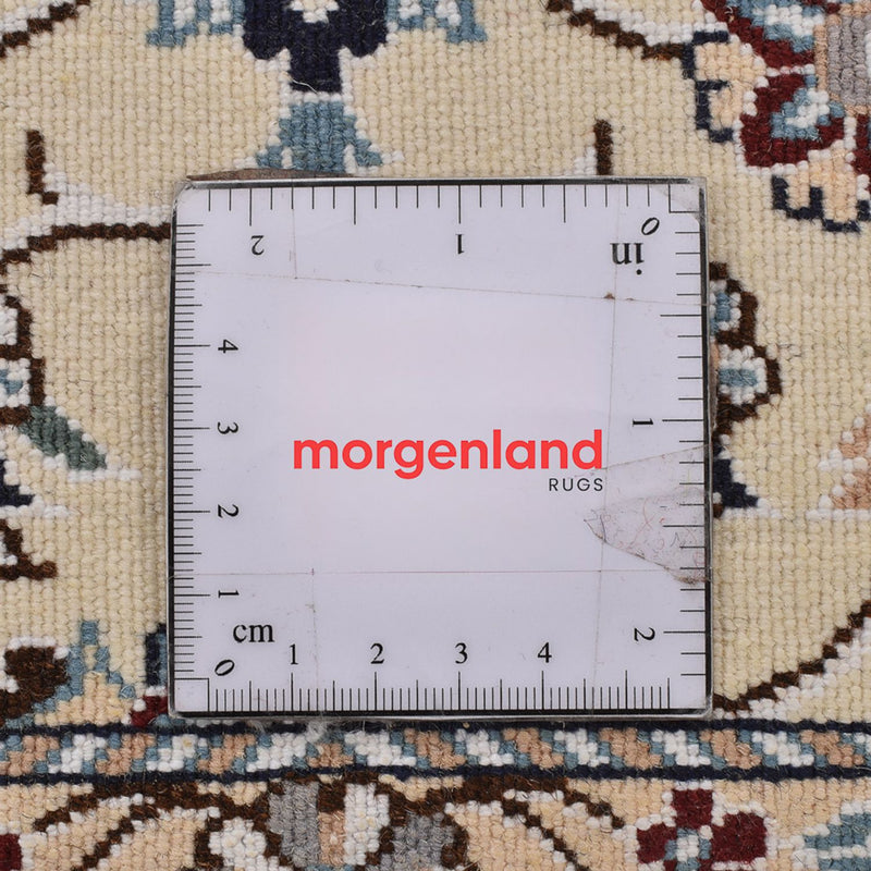 Biegacz Dywan perski - Nain - Królewski - 197 x 61 cm - kremowy