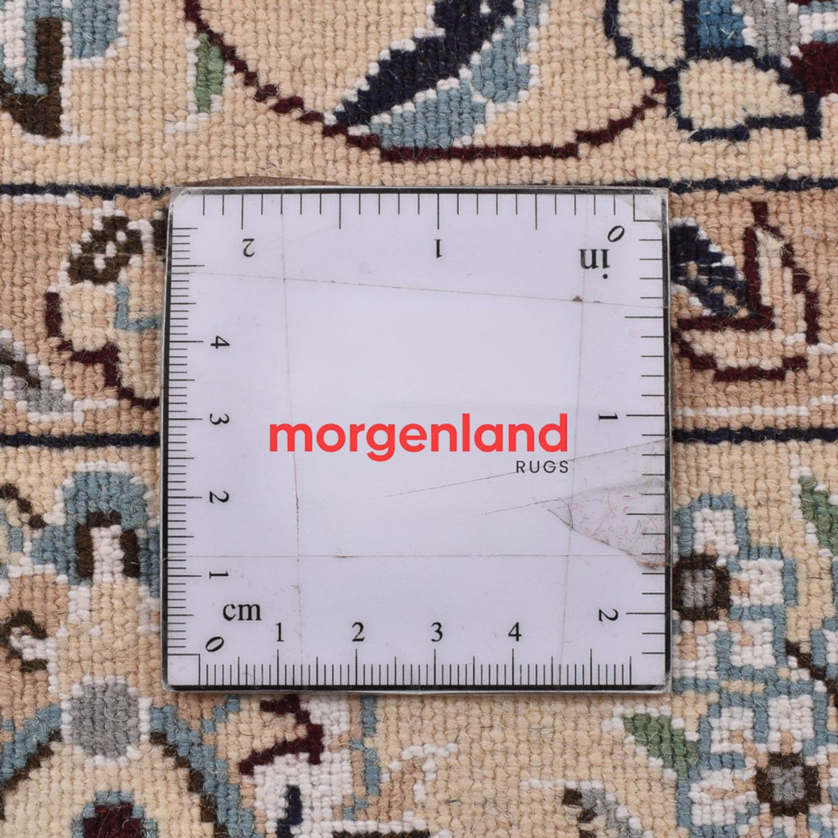 Dywan perski - Nain - Królewski - 210 x 132 cm - beżowy