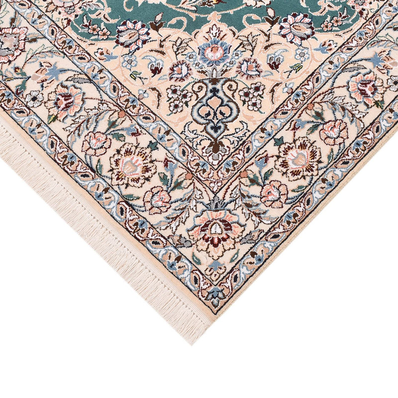 Dywan perski - Nain - Królewski - 203 x 127 cm - zielona