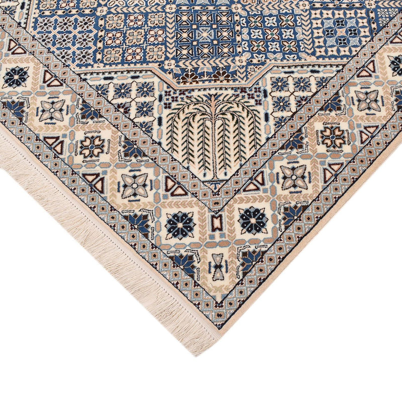 Dywan perski - Nain - Królewski - 219 x 155 cm - jasnoniebieski