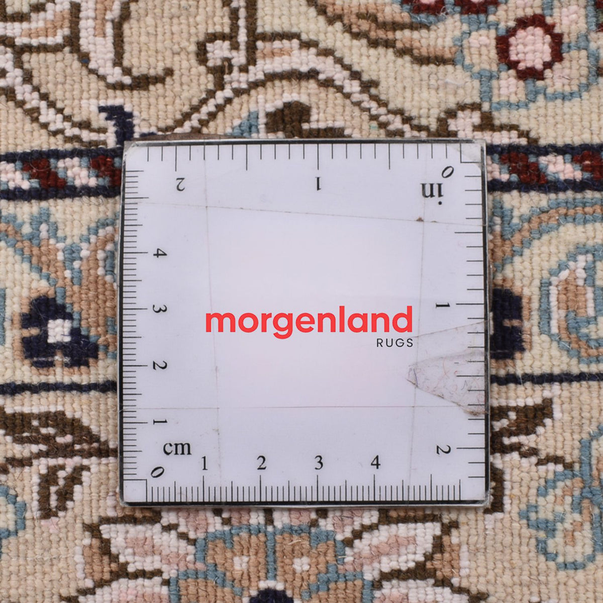 Dywan perski - Nain - Królewski - 196 x 130 cm - kremowy