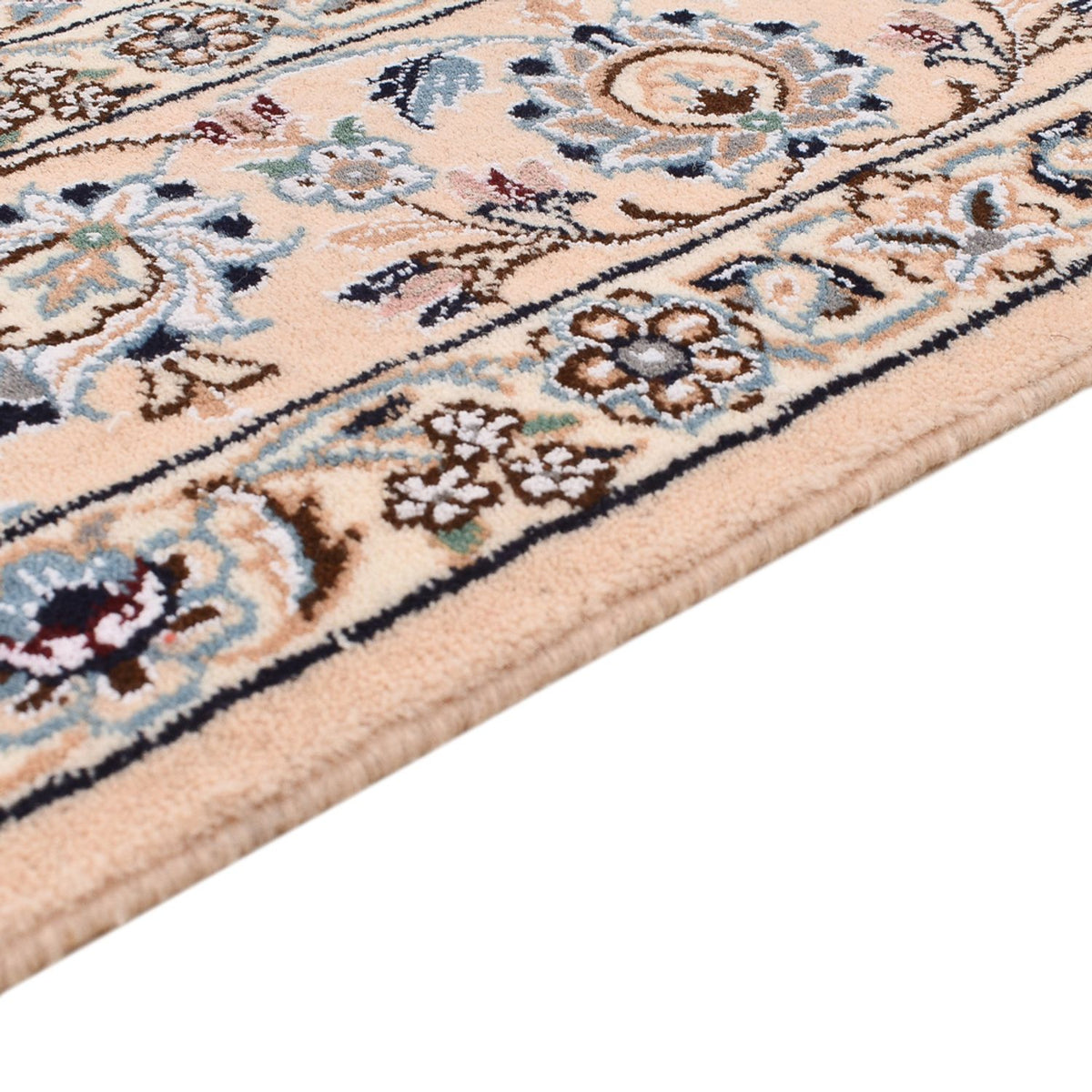 Dywan perski - Nain - Królewski - 202 x 151 cm - niebieski