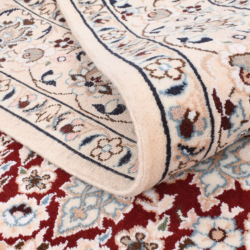 Dywan perski - Nain - Królewski - 195 x 127 cm - czerwony