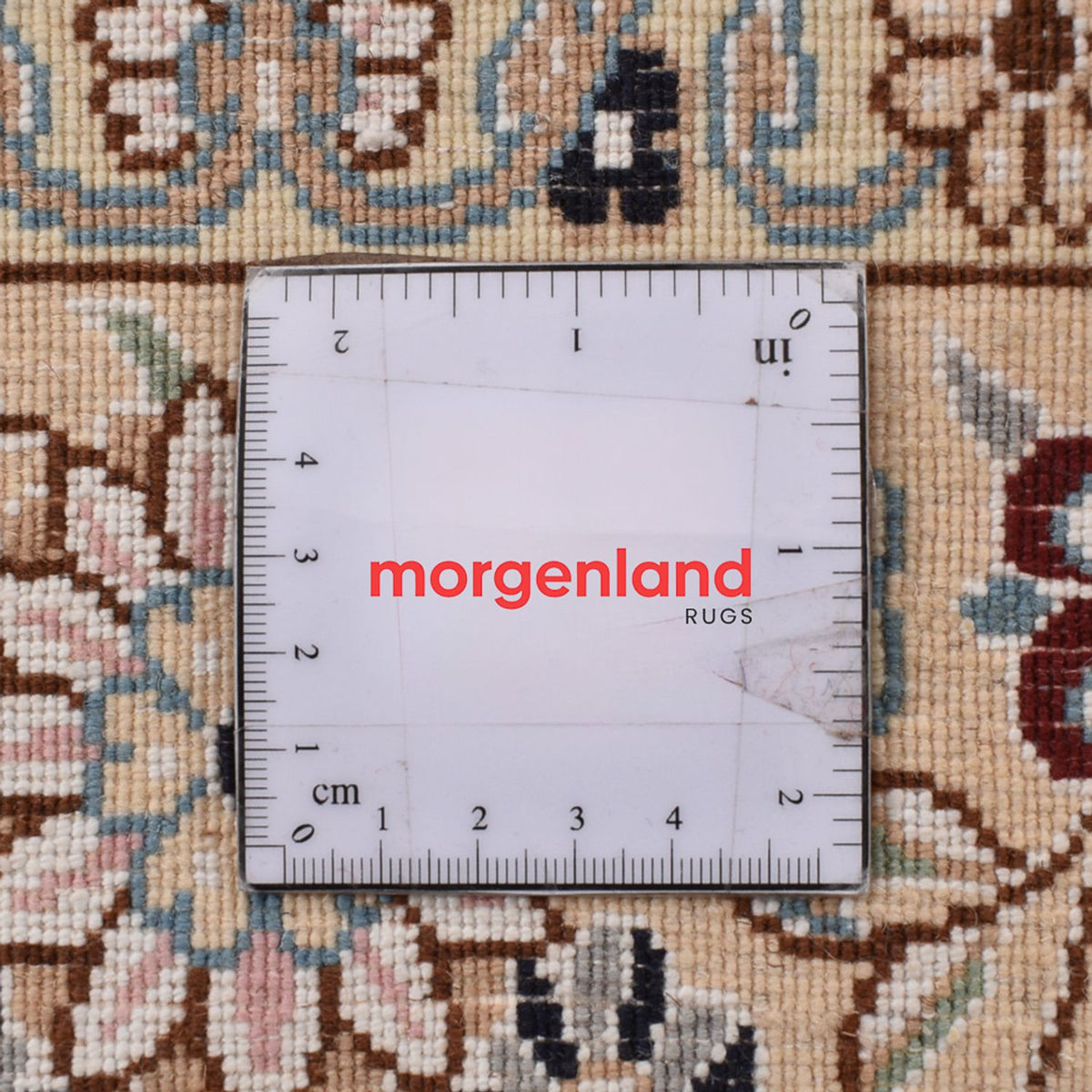 Dywan perski - Nain - Królewski - 207 x 127 cm - beżowy