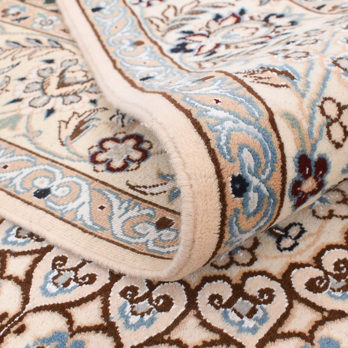 Dywan perski - Nain - Królewski - 255 x 159 cm - ciemna zieleń