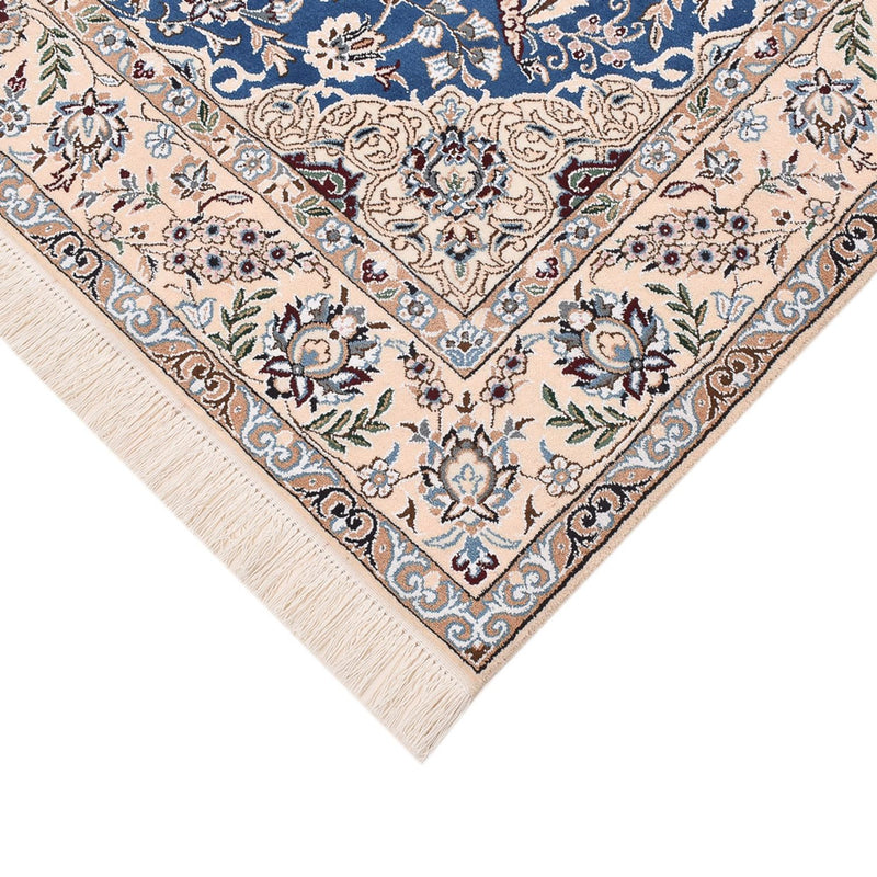 Dywan perski - Nain - Królewski - 201 x 155 cm - niebieski