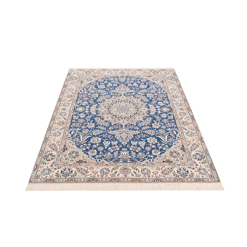 Dywan perski - Nain - Królewski - 201 x 155 cm - niebieski
