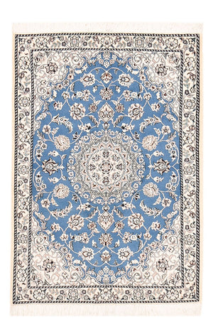Dywan perski - Nain - Królewski - 127 x 90 cm - niebieski