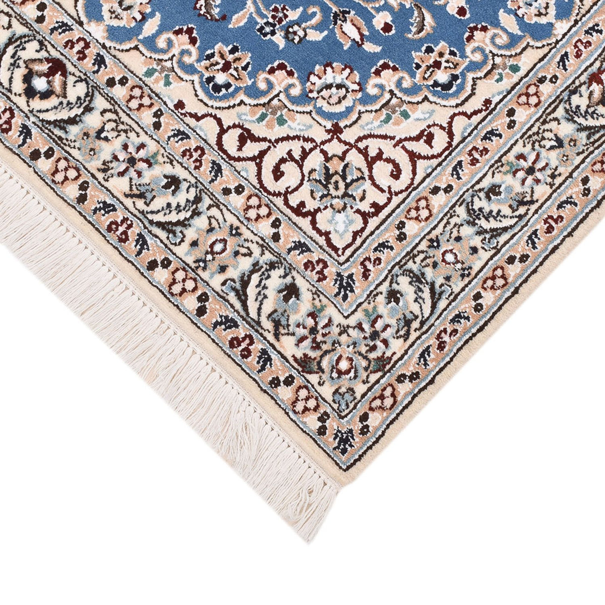 Dywan perski - Nain - Królewski - 120 x 80 cm - niebieski