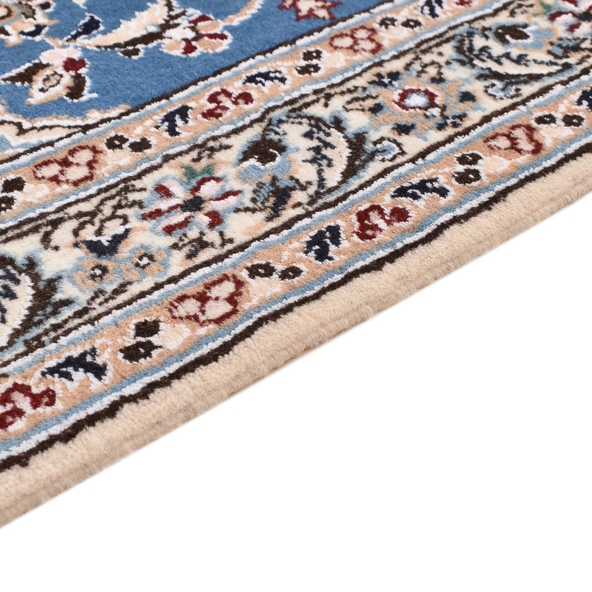 Dywan perski - Nain - Królewski - 120 x 80 cm - niebieski