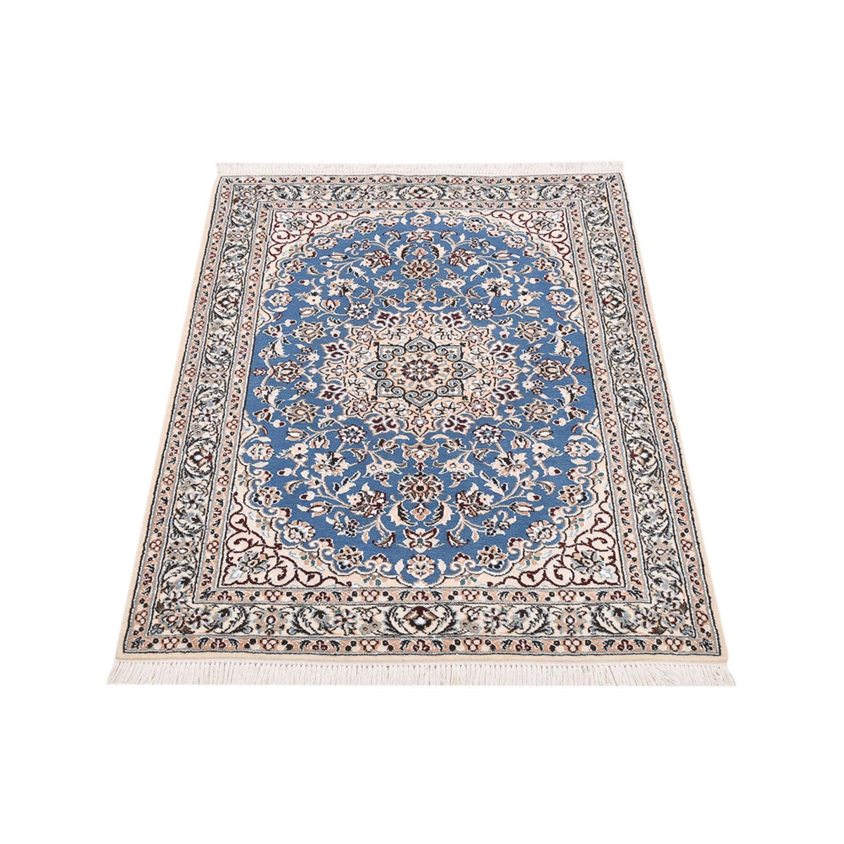 Dywan perski - Nain - Królewski - 120 x 80 cm - niebieski