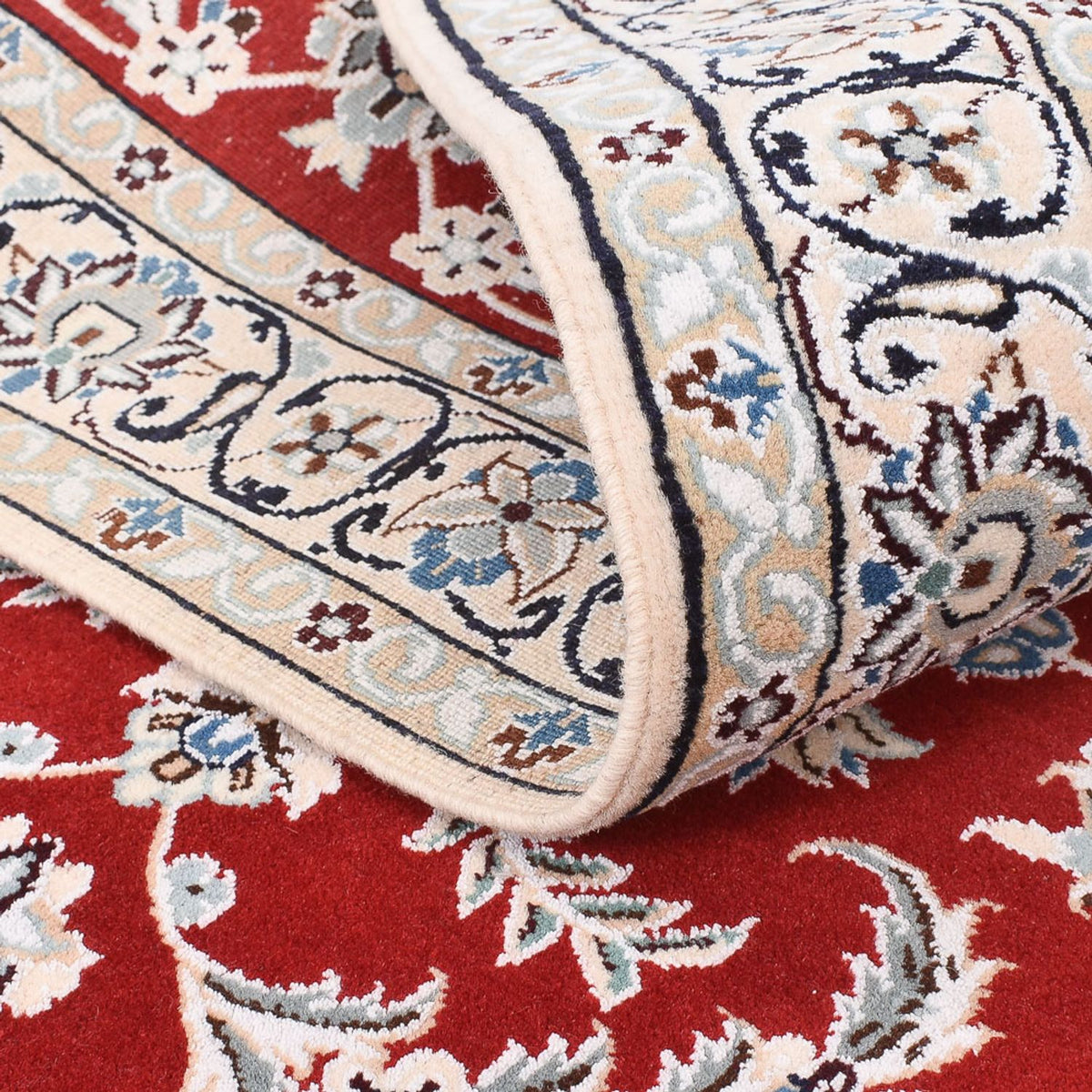 Dywan perski - Nain - Królewski - 155 x 105 cm - czerwony