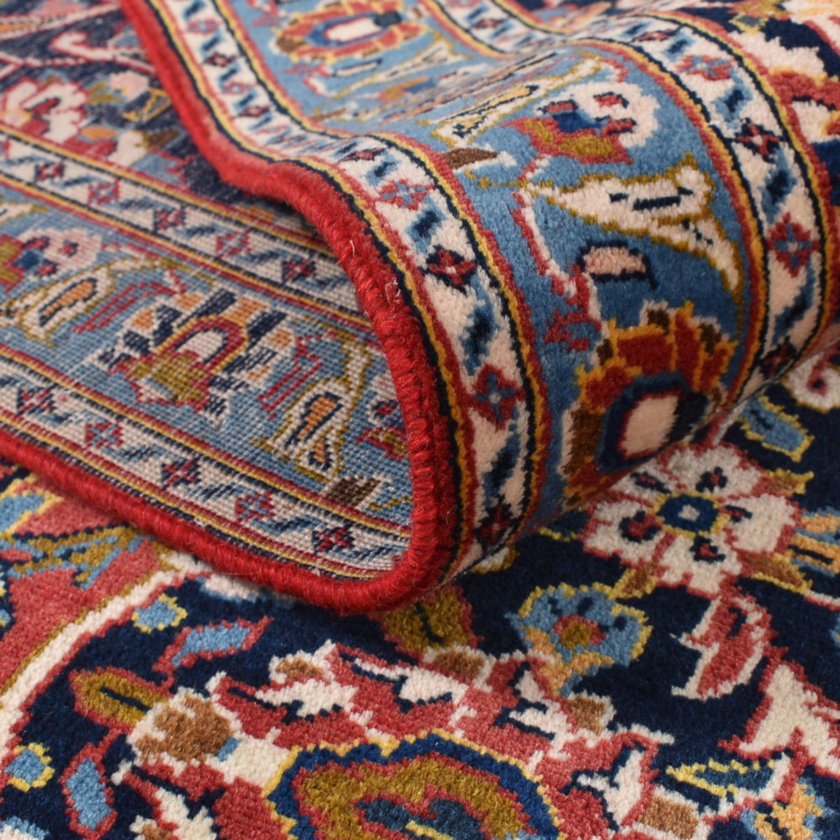 Dywan perski - Keshan - 423 x 302 cm - czerwony