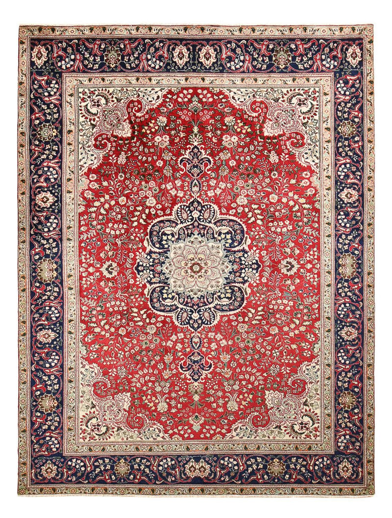 Dywan perski - Tabriz - 326 x 239 cm - czerwony