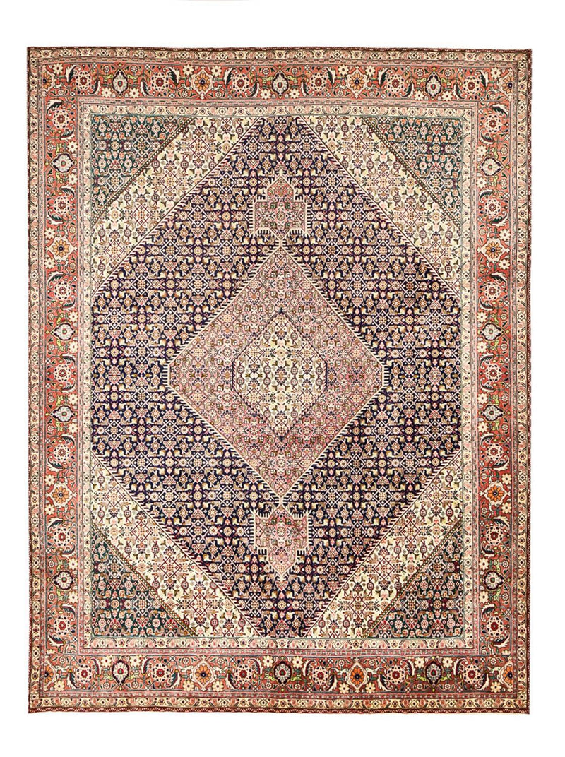 Dywan perski - Tabriz - 387 x 295 cm - ciemny beż