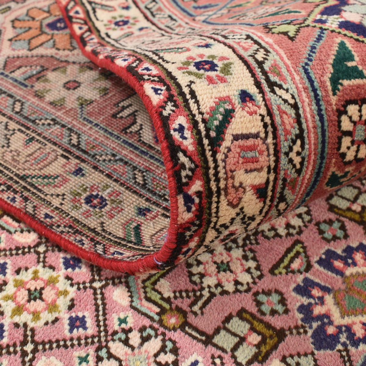 Dywan perski - Tabriz - 387 x 295 cm - ciemny beż