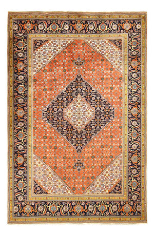 Dywan perski - Tabriz - 306 x 200 cm - pomarańczowy