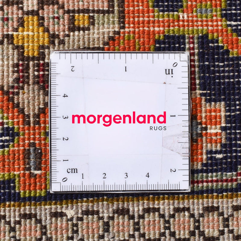 Dywan perski - Tabriz - 306 x 197 cm - pomarańczowy