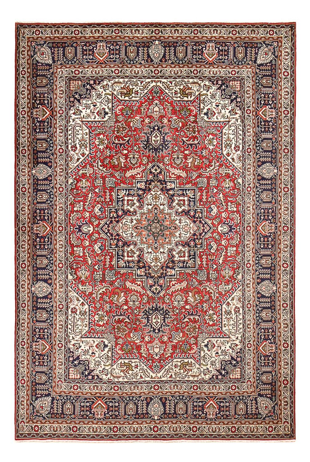 Dywan perski - Tabriz - 295 x 200 cm - czerwony