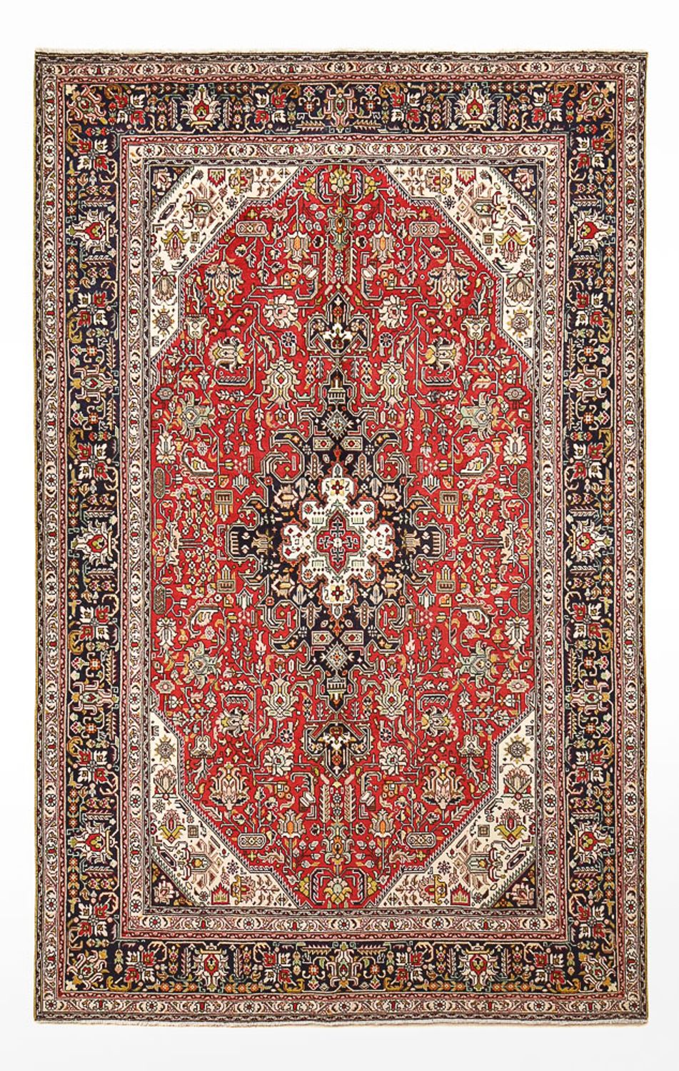 Dywan perski - Tabriz - 320 x 203 cm - czerwony