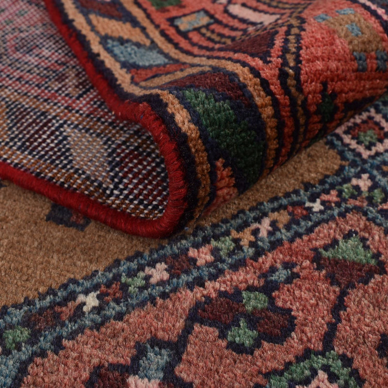 Biegacz Perski dywan - Nomadyczny - 317 x 112 cm - terakota