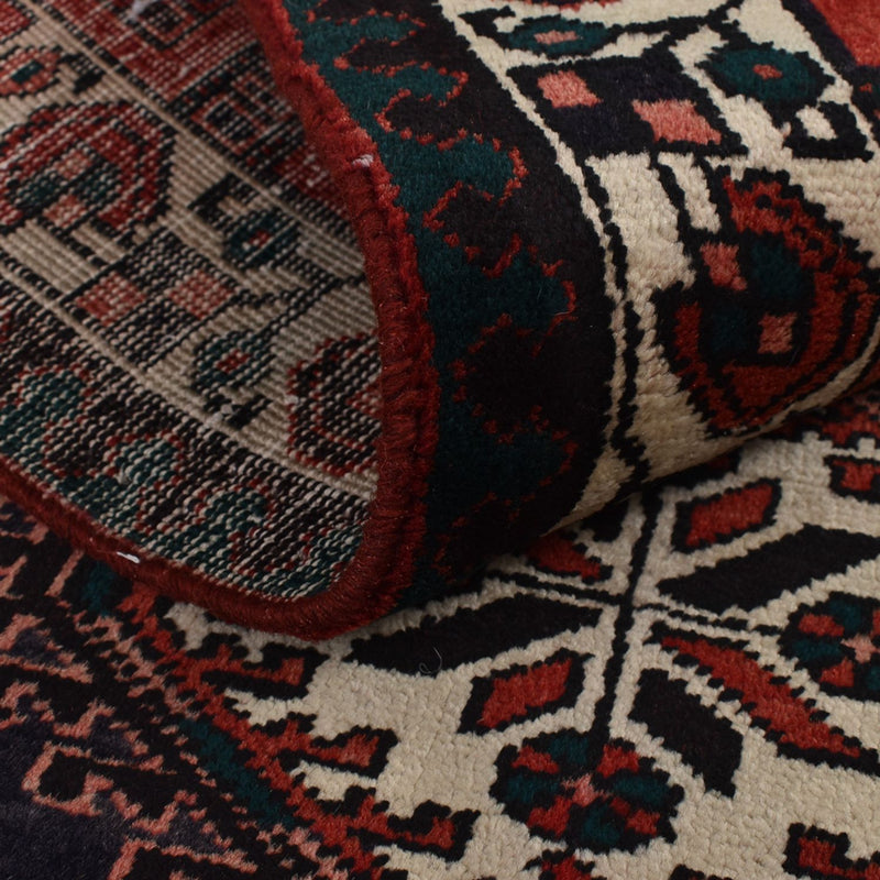 Biegacz Perski dywan - Nomadyczny - 318 x 100 cm - ciemna czerwień