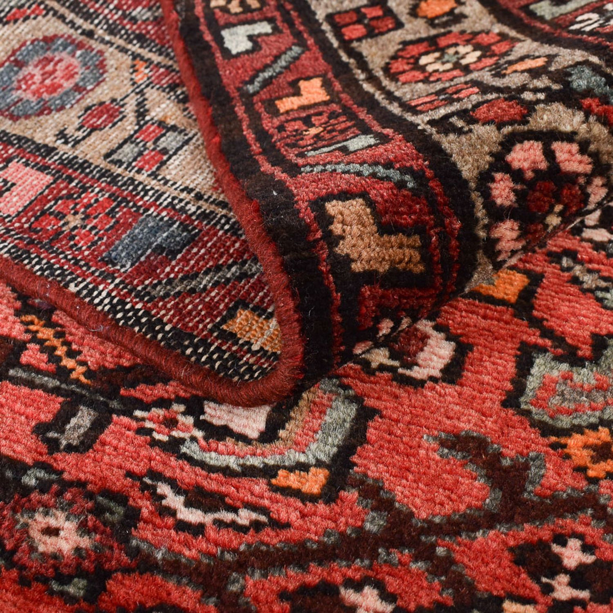 Biegacz Perski dywan - Nomadyczny - 311 x 119 cm - czerwony