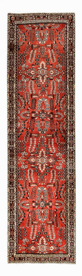 Biegacz Dywan perski - Tabriz - 398 x 110 cm - czerwony