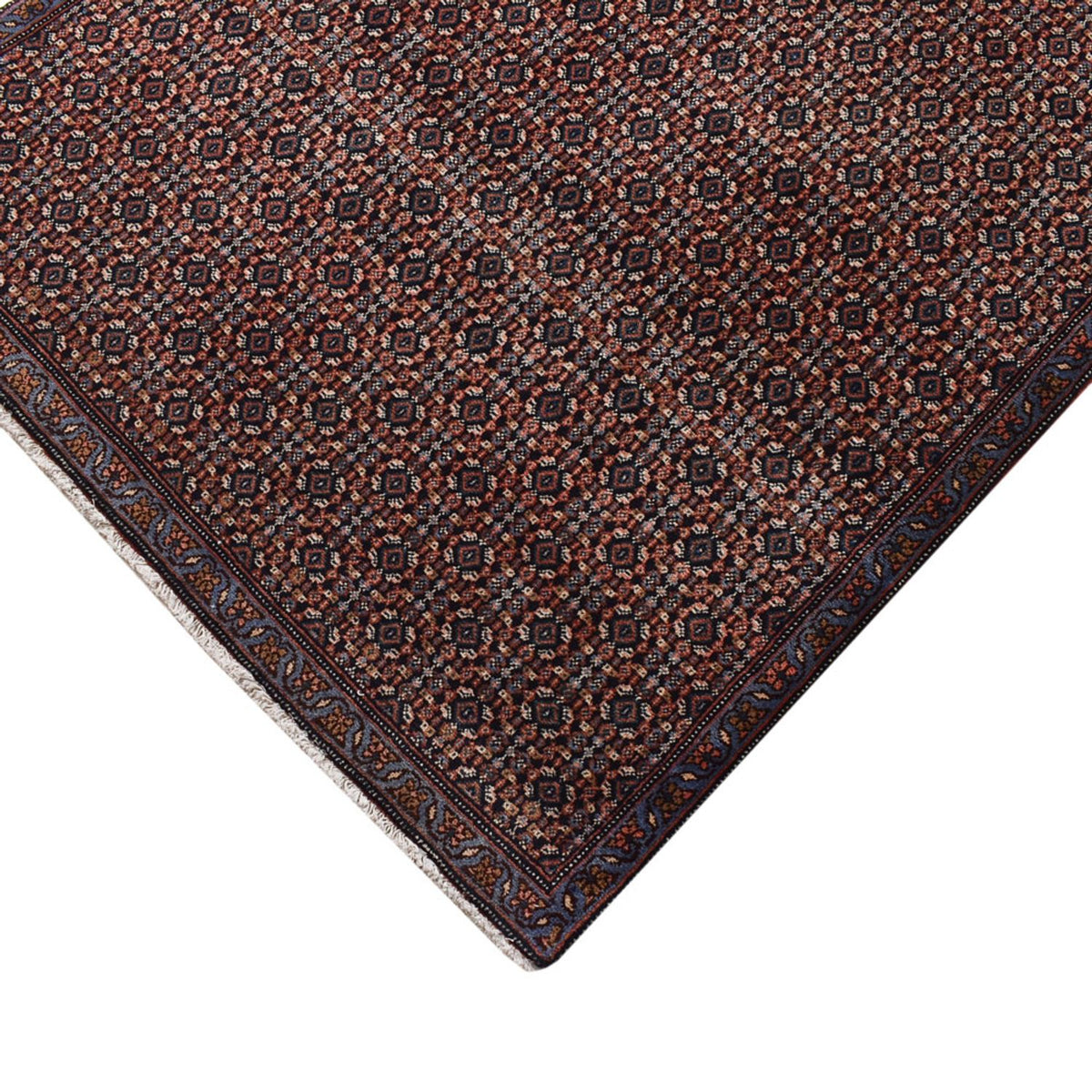 Biegacz Dywan perski - Klasyczny - 378 x 105 cm - ciemny beż