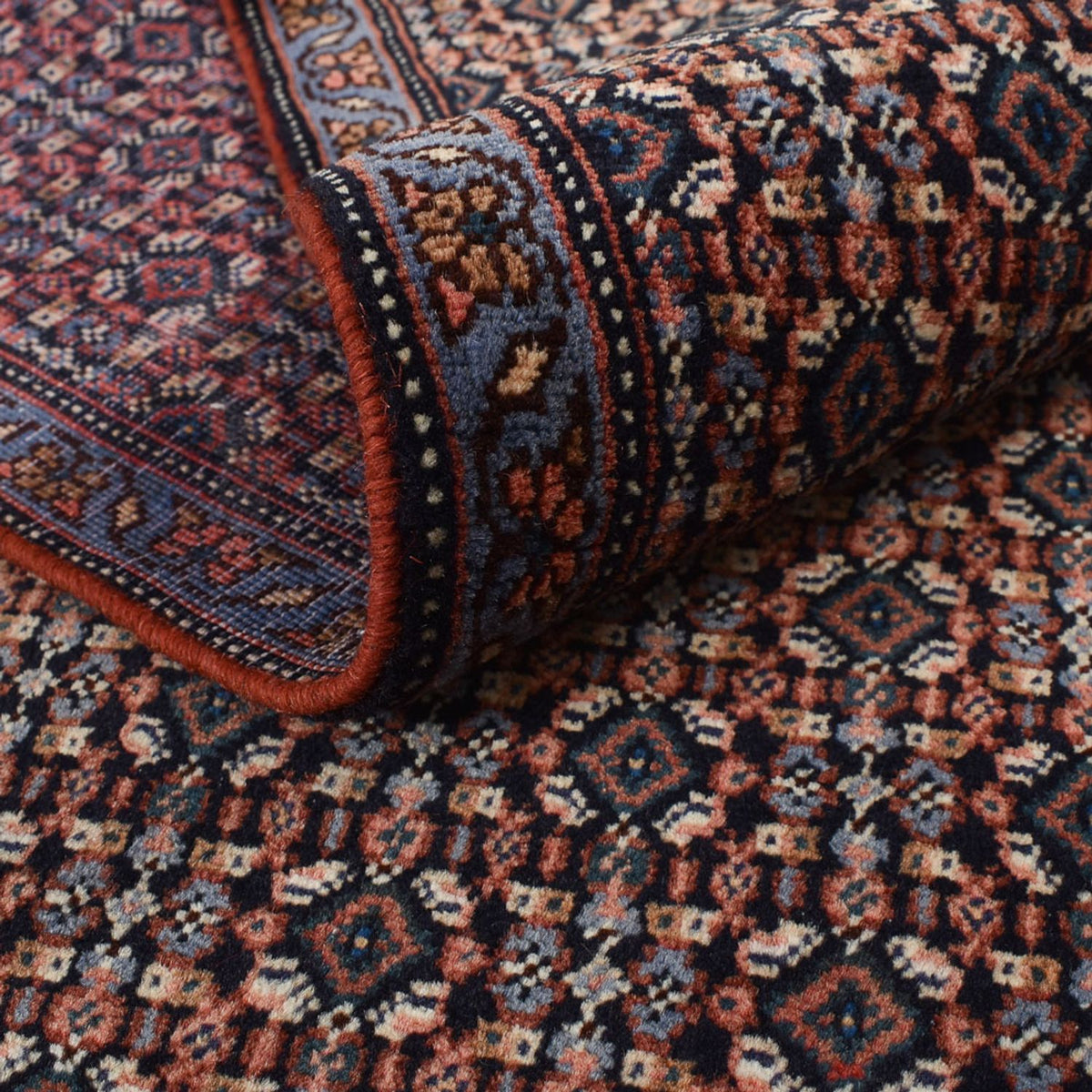 Biegacz Dywan perski - Klasyczny - 378 x 105 cm - ciemny beż