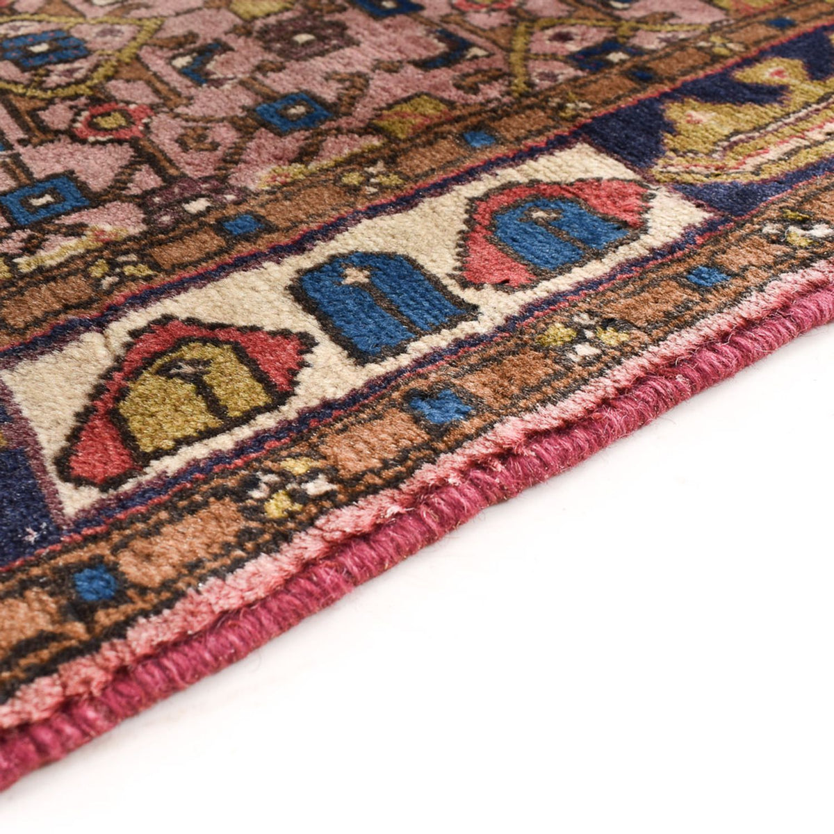 Biegacz Perski dywan - Nomadyczny - 285 x 77 cm - jasna czerwień