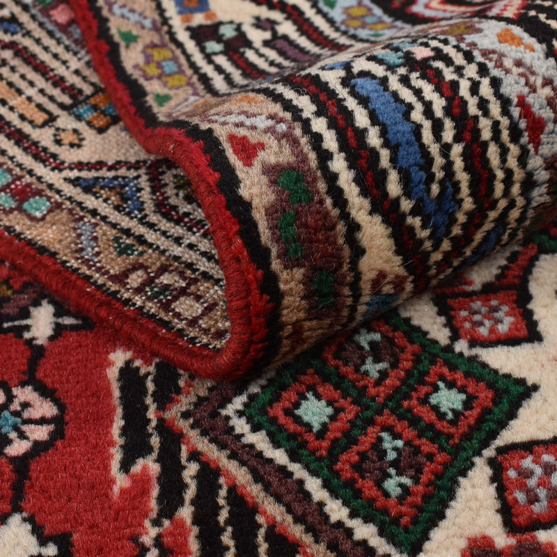 Biegacz Perski dywan - Nomadyczny - 235 x 76 cm - czerwony