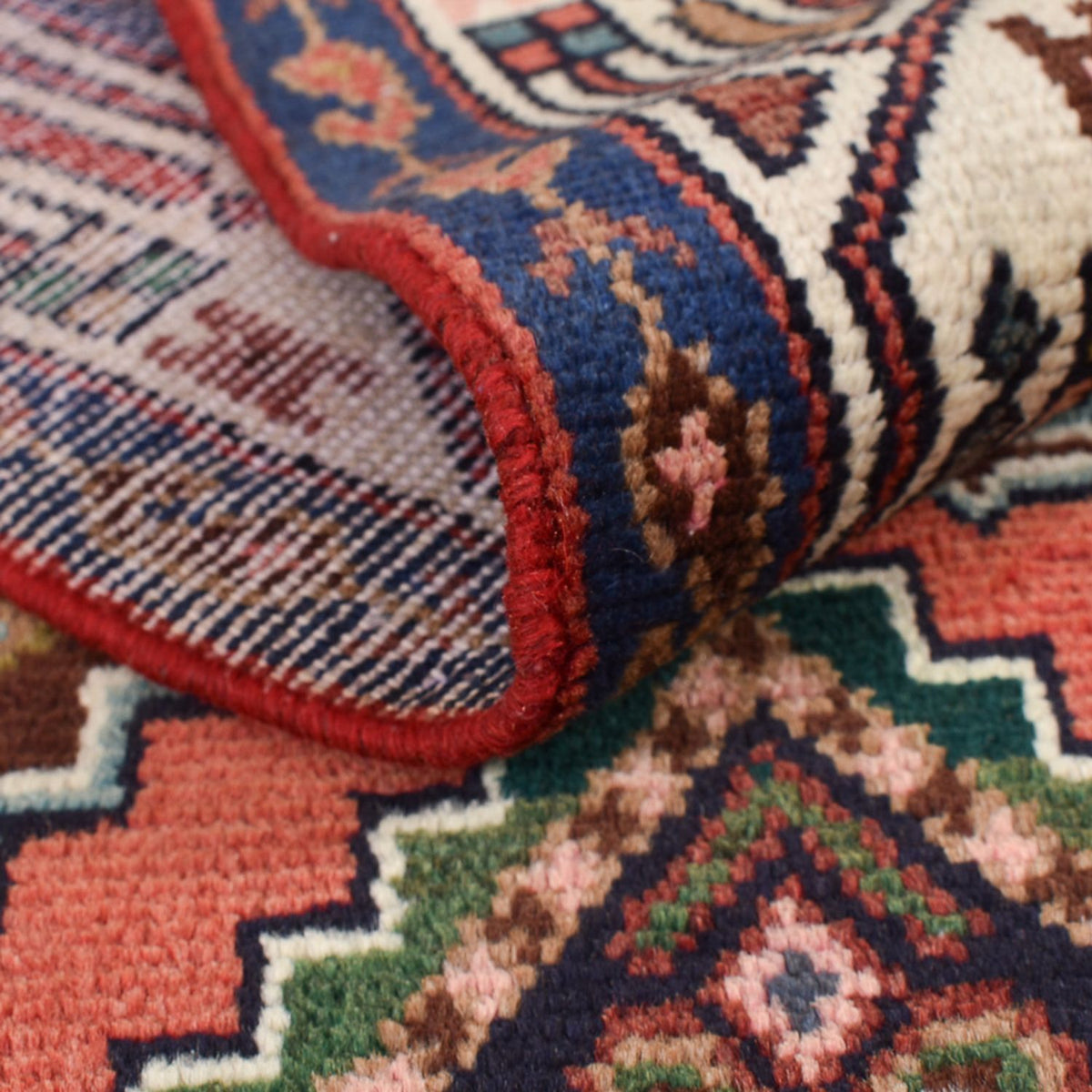 Biegacz Perski dywan - Nomadyczny - 290 x 83 cm - jasna czerwień