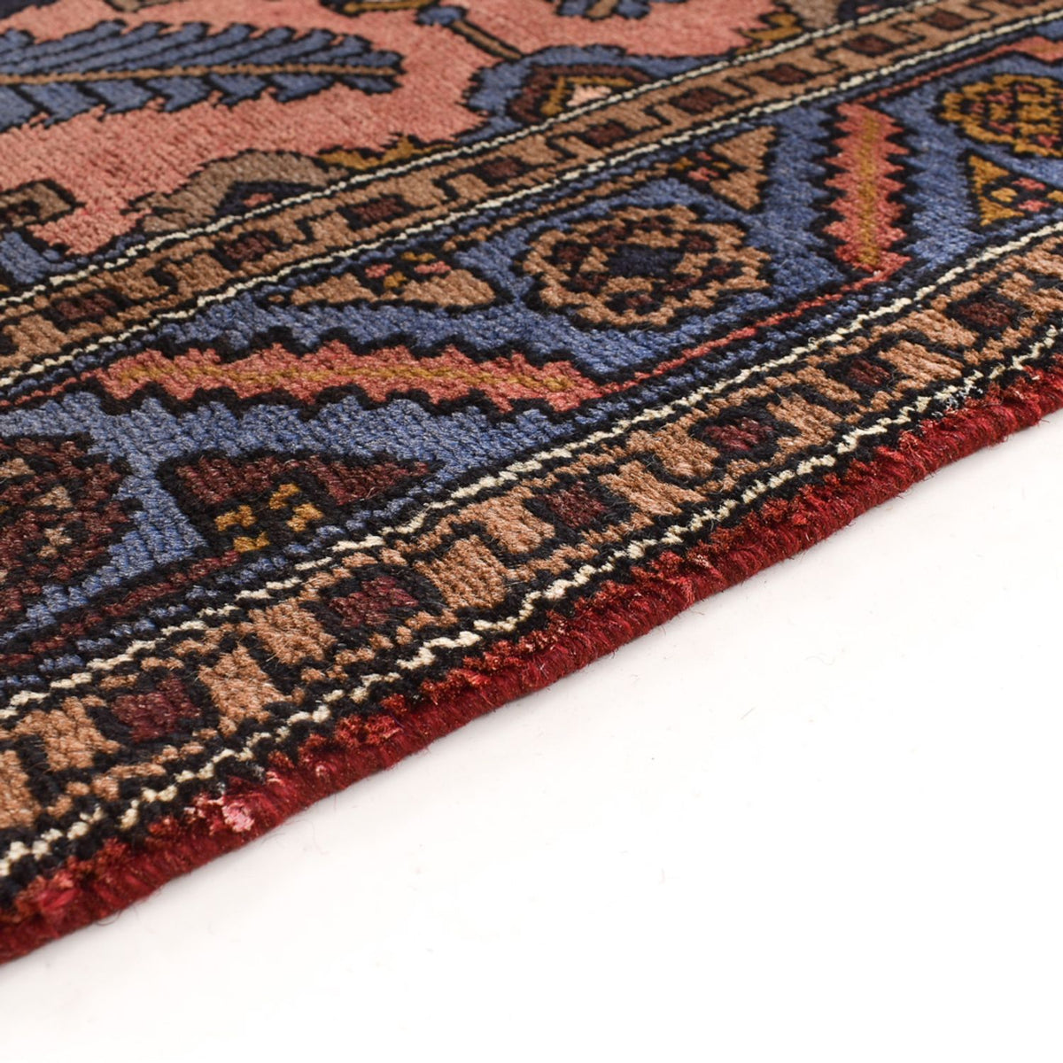 Biegacz Perski dywan - Nomadyczny - 308 x 80 cm - jasna czerwień