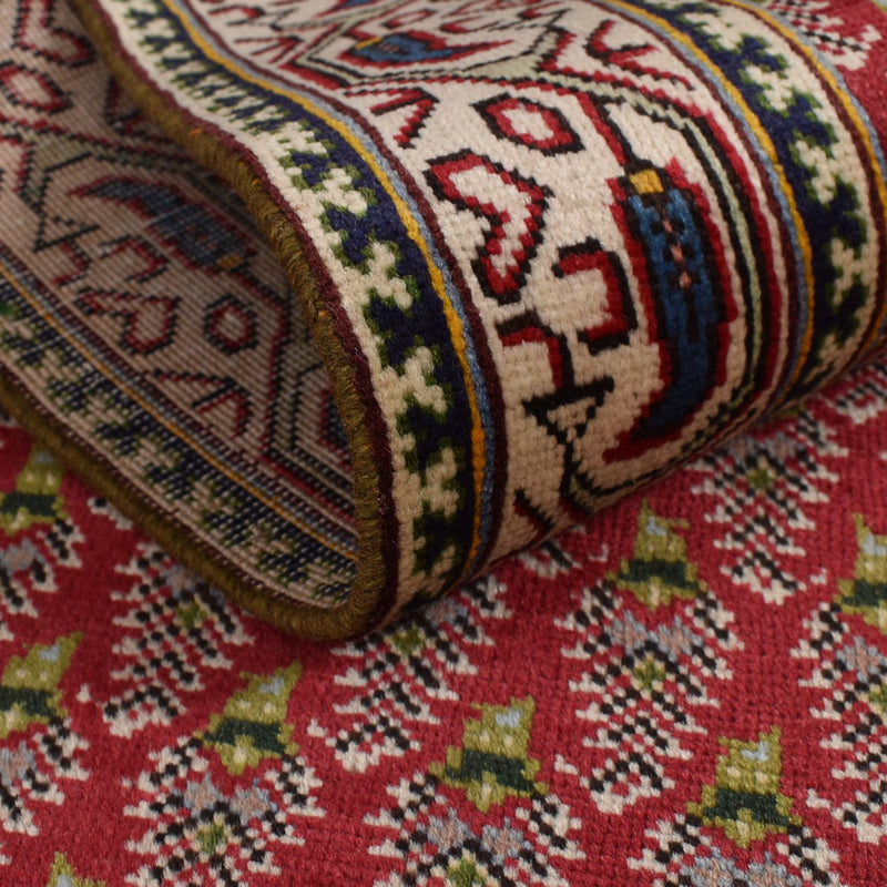 Biegacz Dywan perski - Tabriz - 390 x 87 cm - rdza