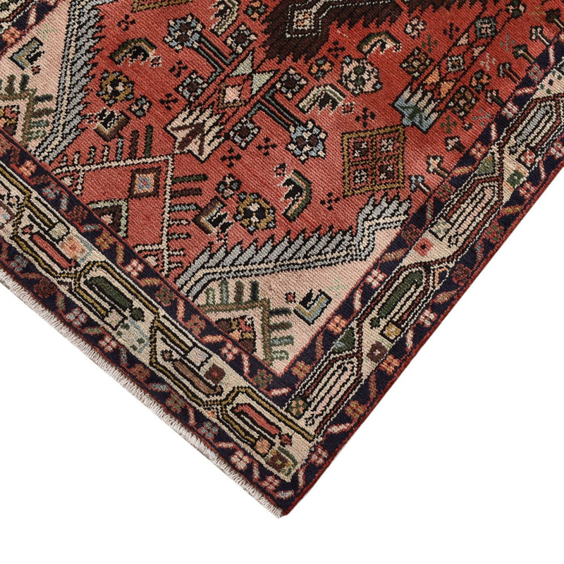 Biegacz Perski dywan - Nomadyczny - 286 x 75 cm - jasna czerwień