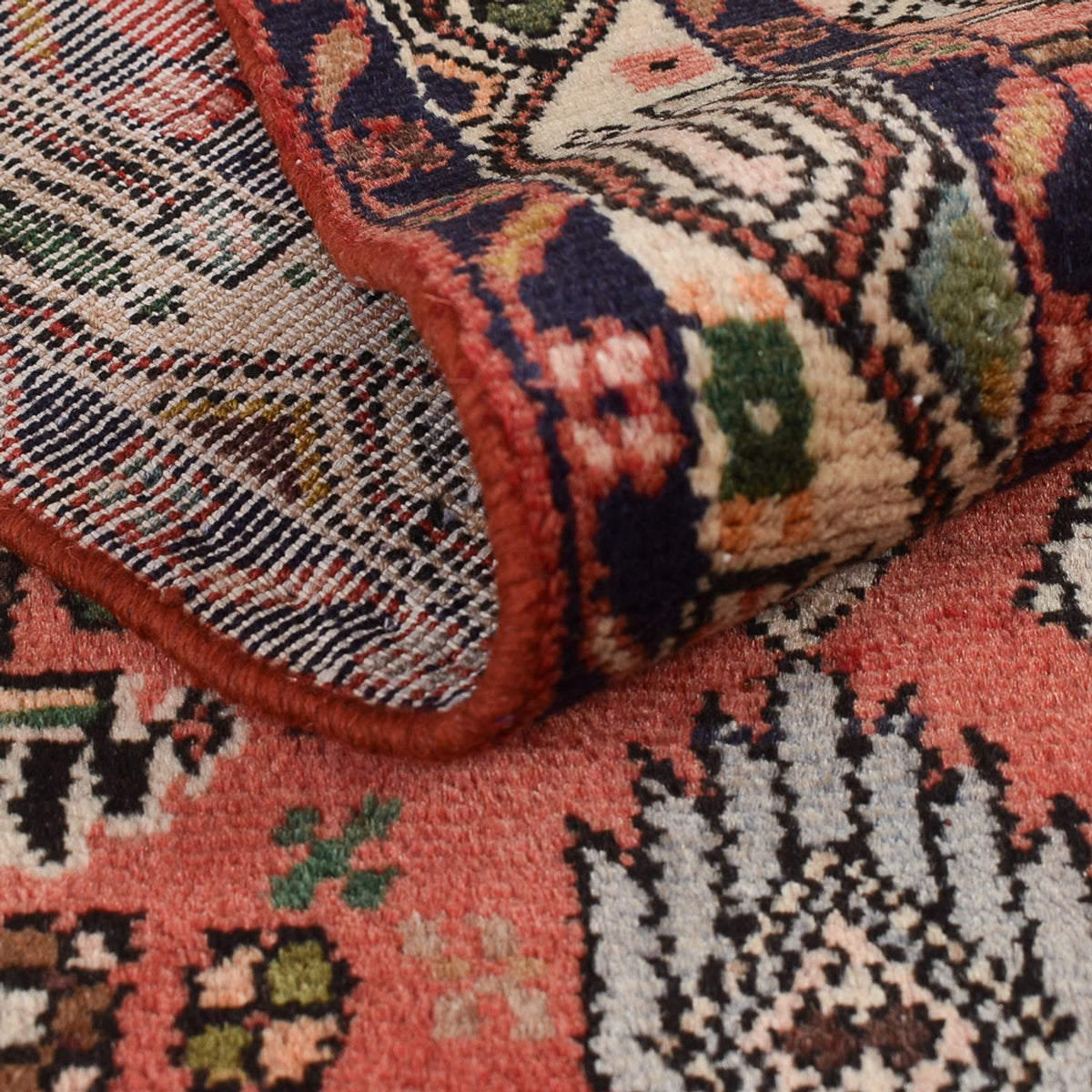 Biegacz Perski dywan - Nomadyczny - 286 x 75 cm - jasna czerwień